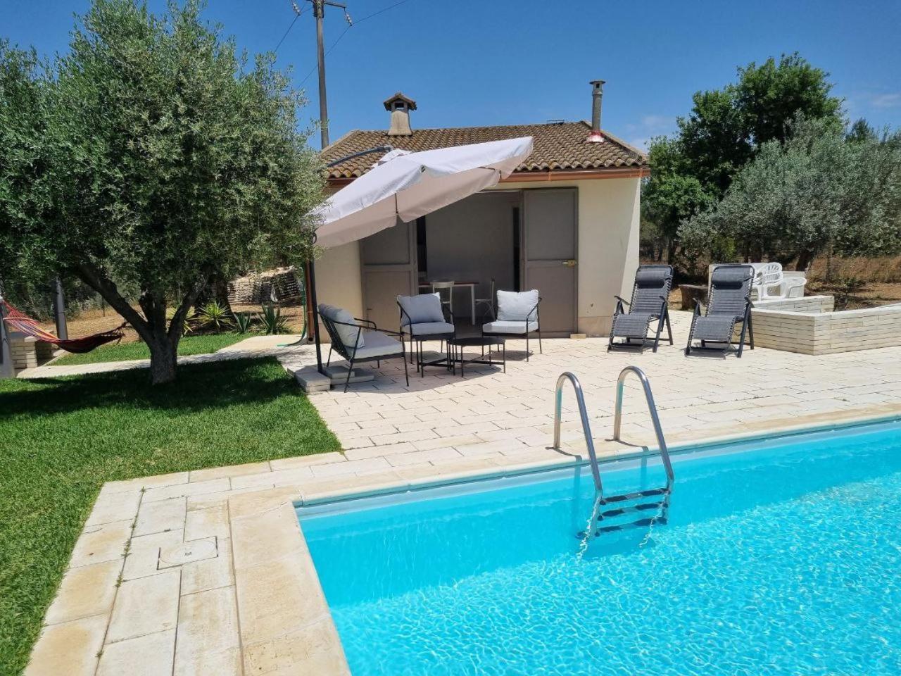 Accogliente Villa Con Piscina Caltagirone Exteriér fotografie